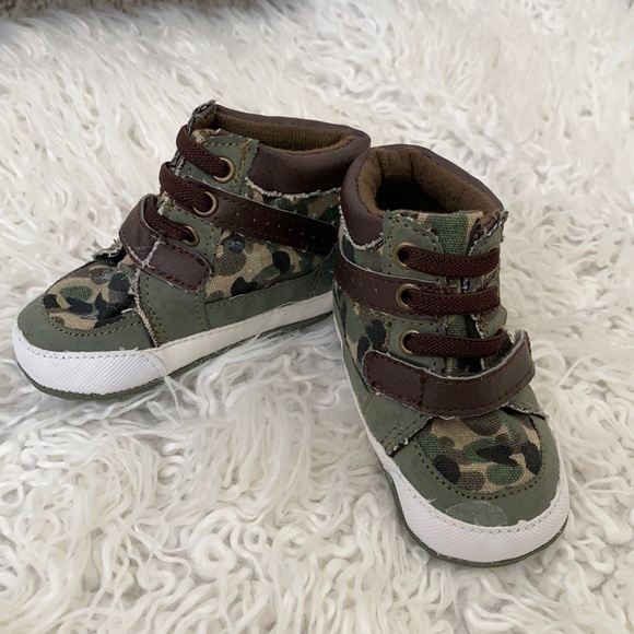 Shoes Camo High Top Baby Shoes Poshmark